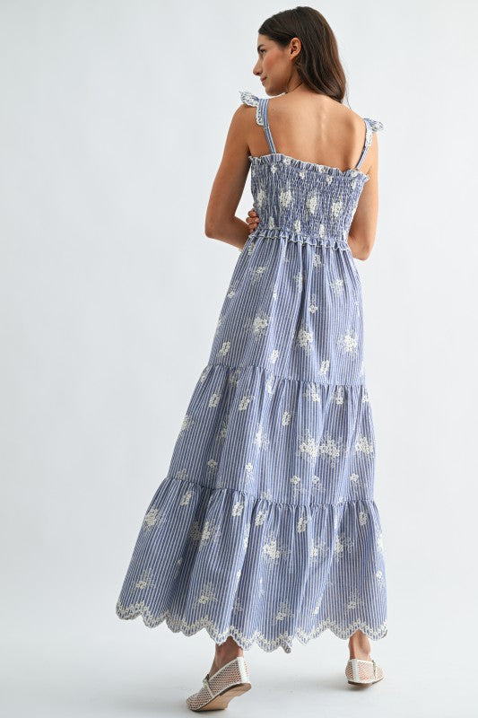 Ruffle Maxi Dress