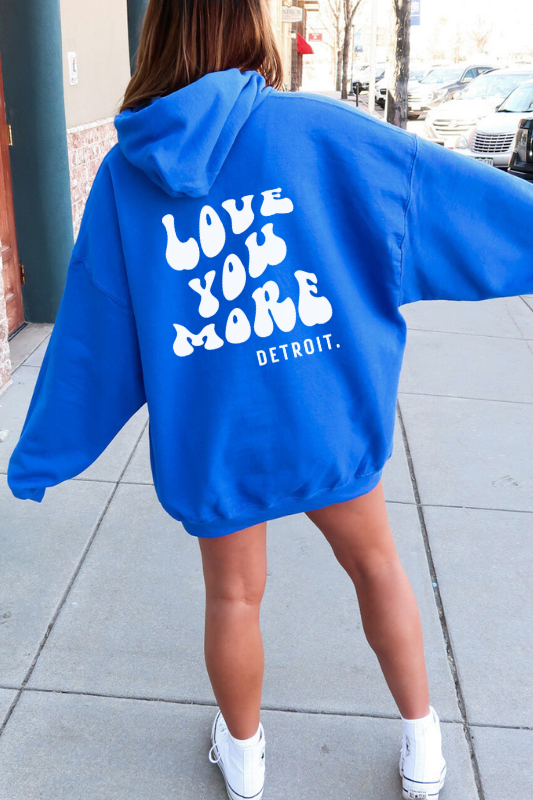 Love you More Detroit Hoodie
