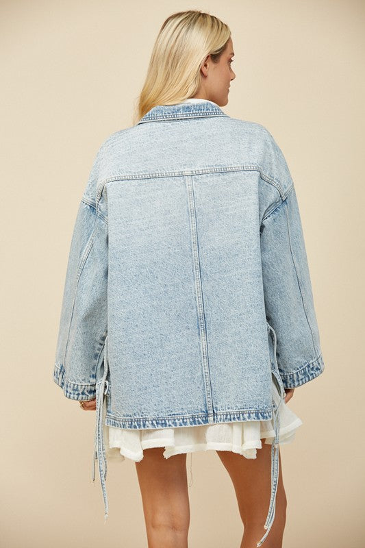 Motown Denim Oversize Jacket