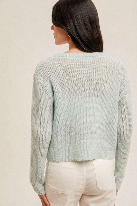 Paris Front Tie Cardigan