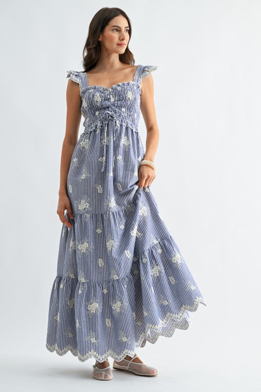 Ruffle Maxi Dress