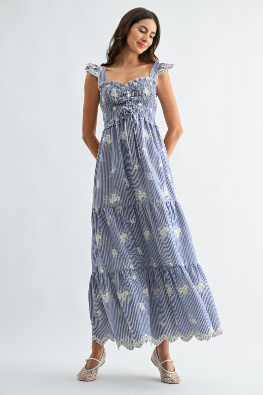 Ruffle Maxi Dress