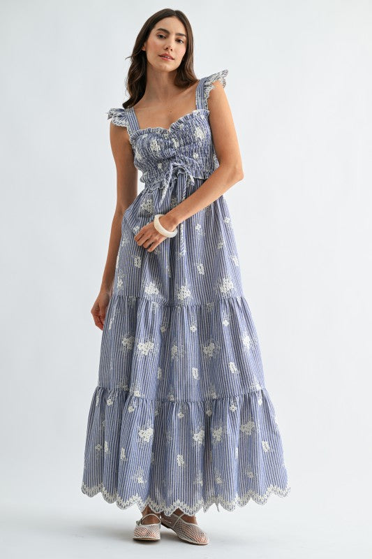 Ruffle Maxi Dress